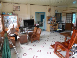 Living room, grandfather