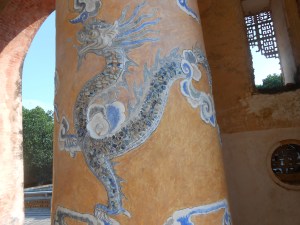dragon mosaic