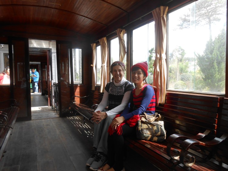Me and Vinh on the train