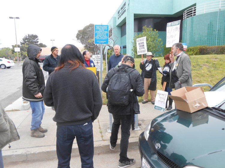 Agreeing on hwhere to picket